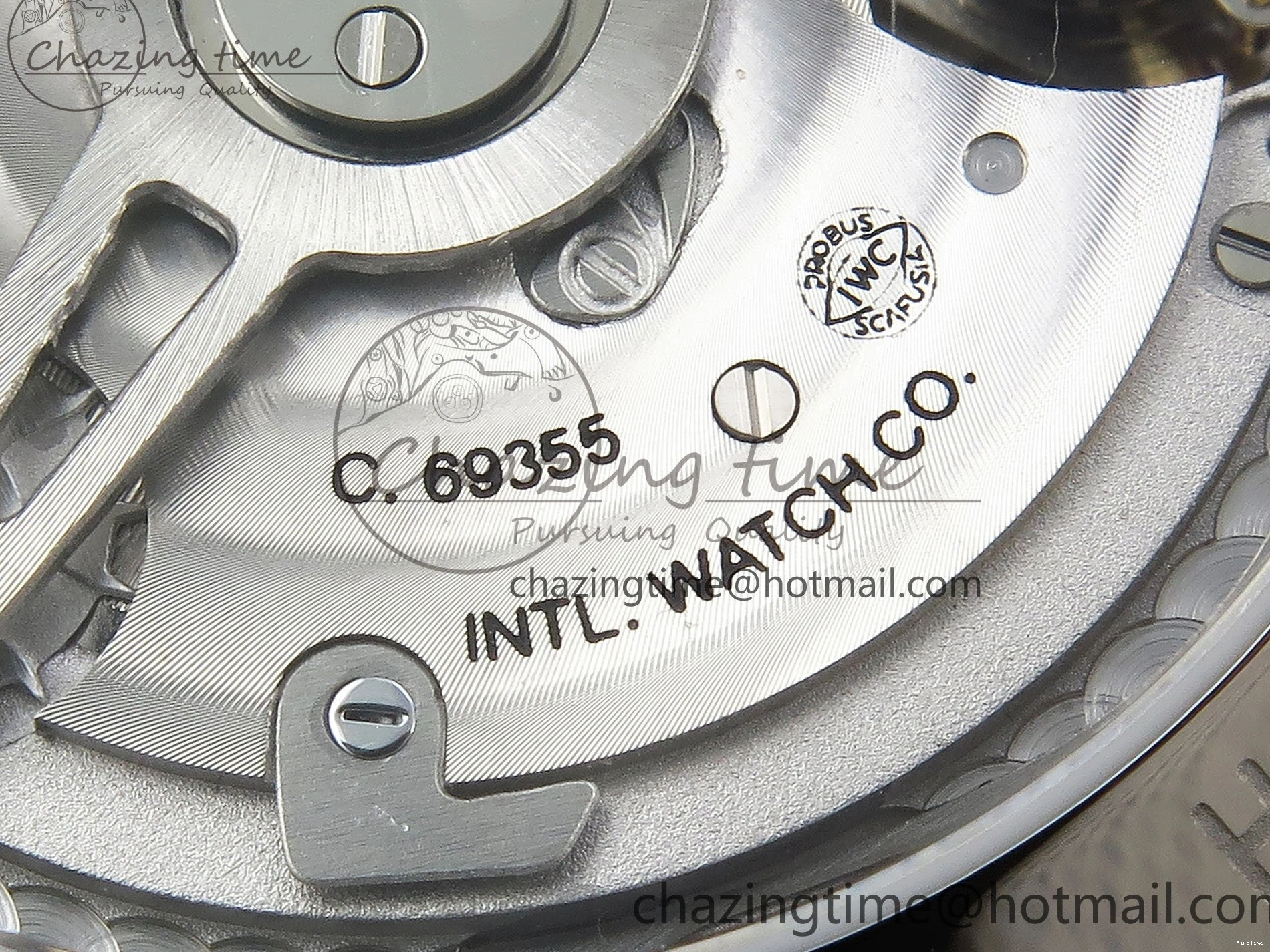 MIROTIME 0502 Portuguese Chrono IW3716 Z+F 1:1 Best Edition White Dial on Gray Rubber Strap A WrinkleFree 7014